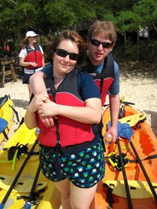 Ethan and I before Kayaking in Culebra, Puerto Rico in January of 2013.